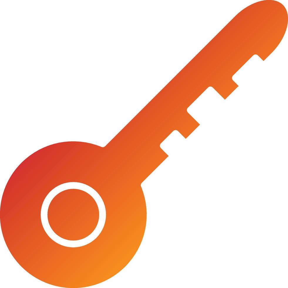 Key Icon Style vector