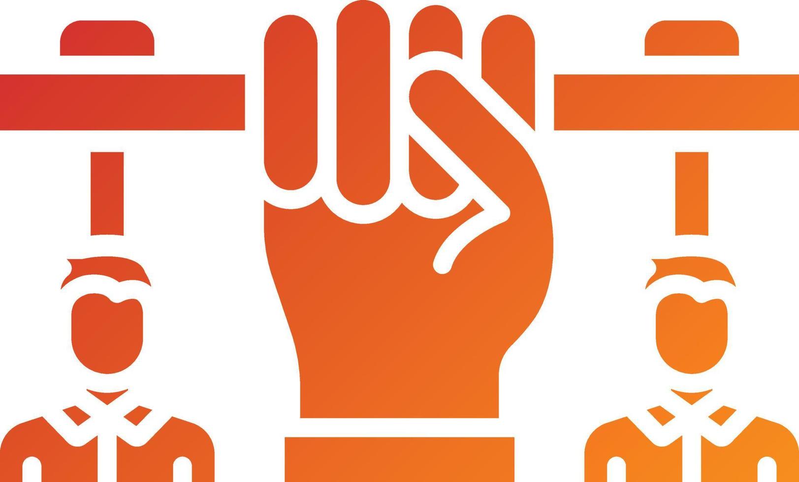 Human Rights Icon Style vector