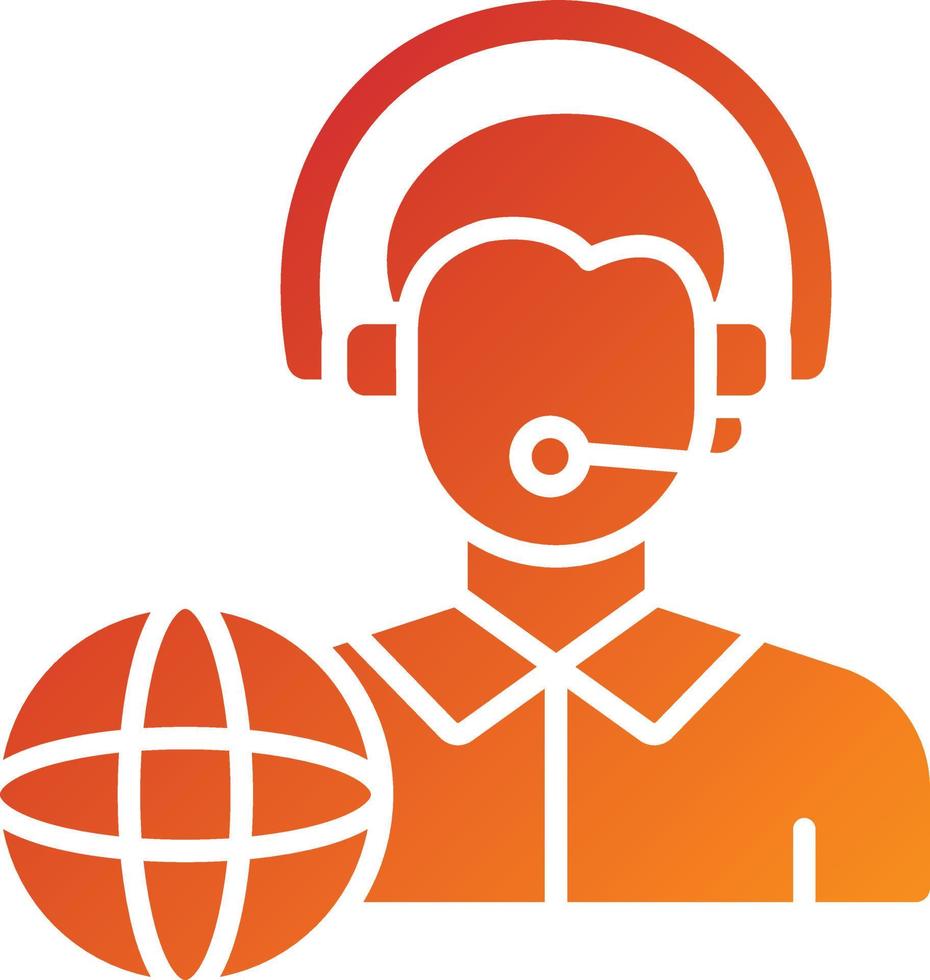 Interpreter Icon Style vector