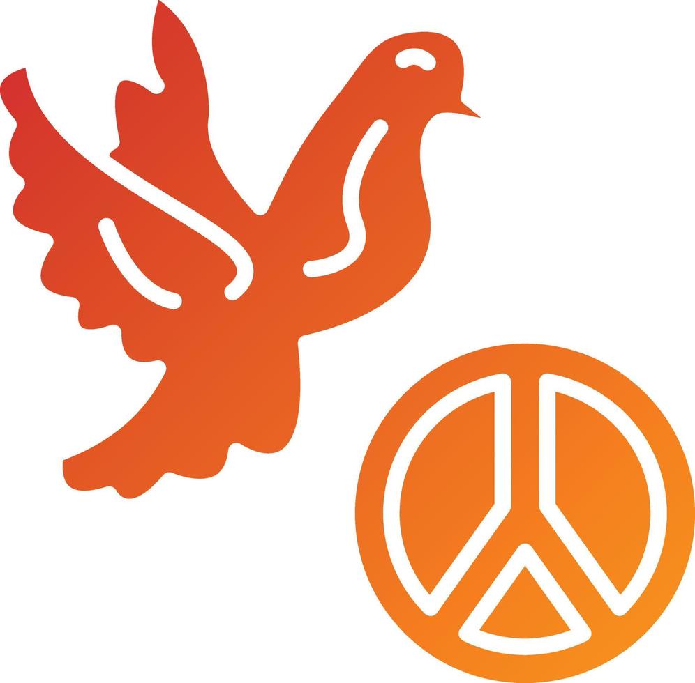 Pacifism Icon Style vector