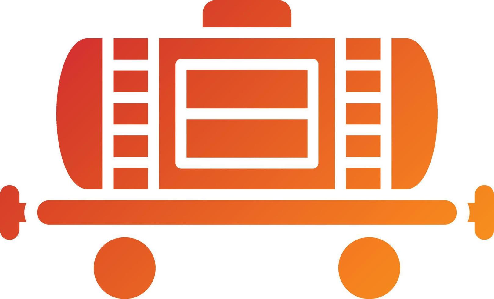 Industry Wagon Icon Style vector