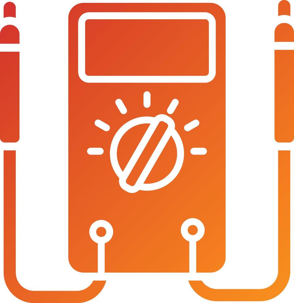 Multimeter Icon Style vector