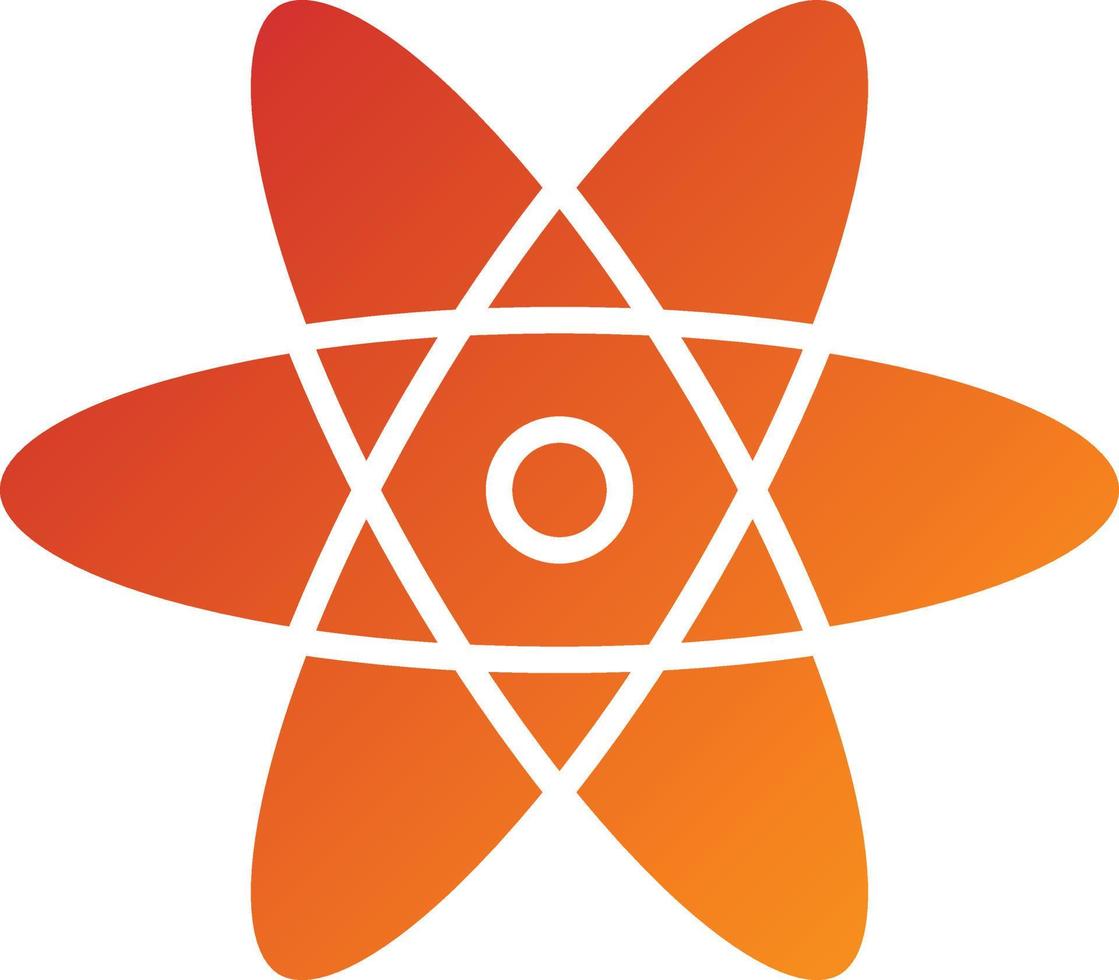 Atom Icon Style vector