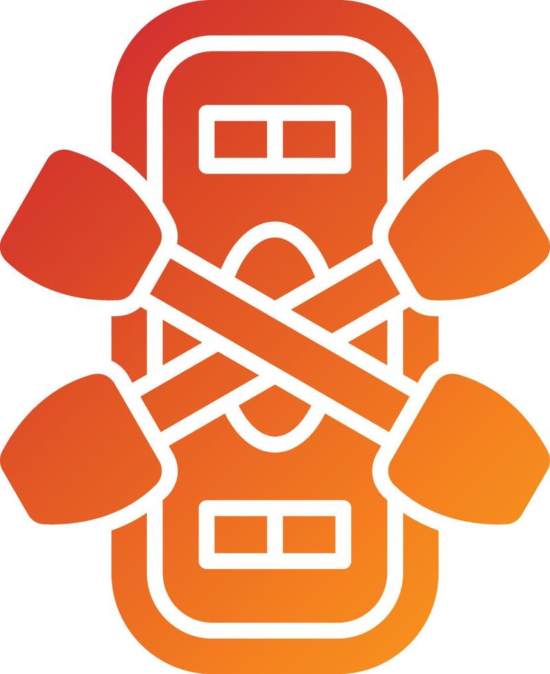 River Rapids Icon Style vector
