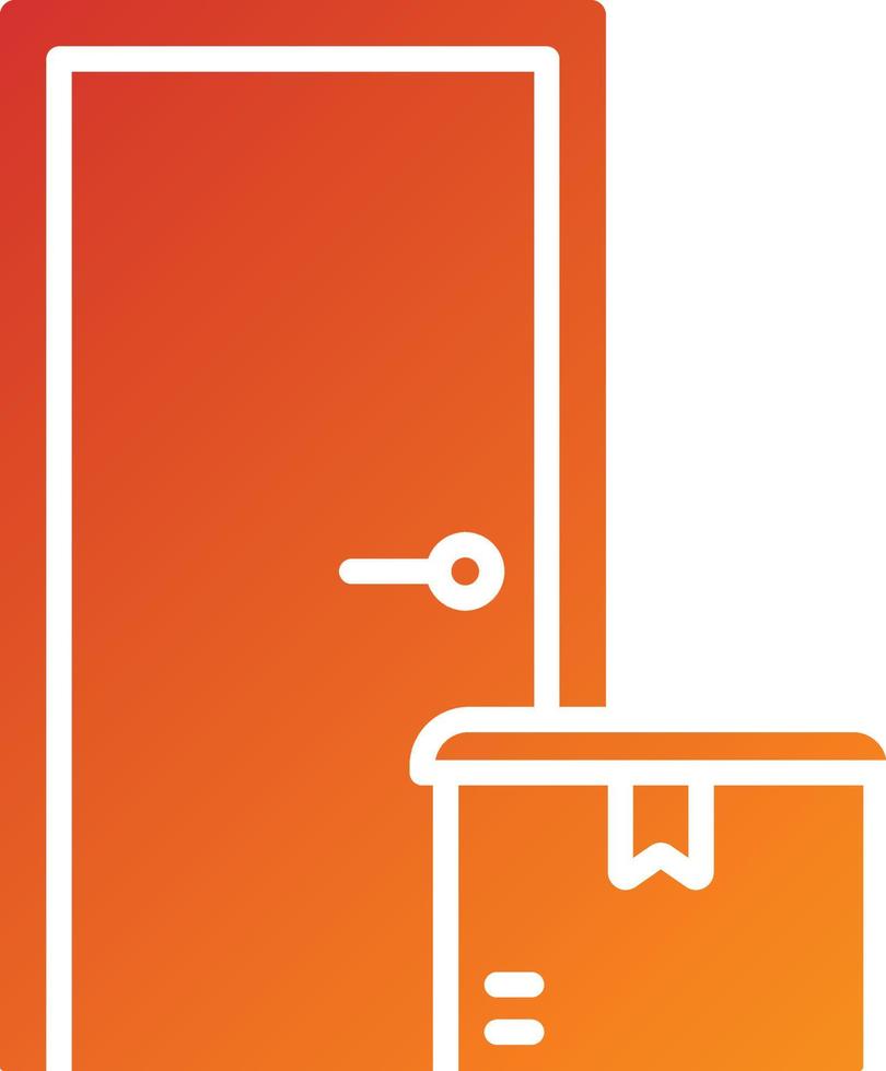 Door To Door Delivery Icon Style vector