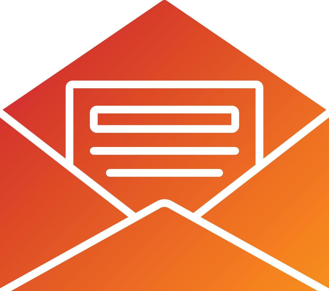 Envelope Icon Style vector