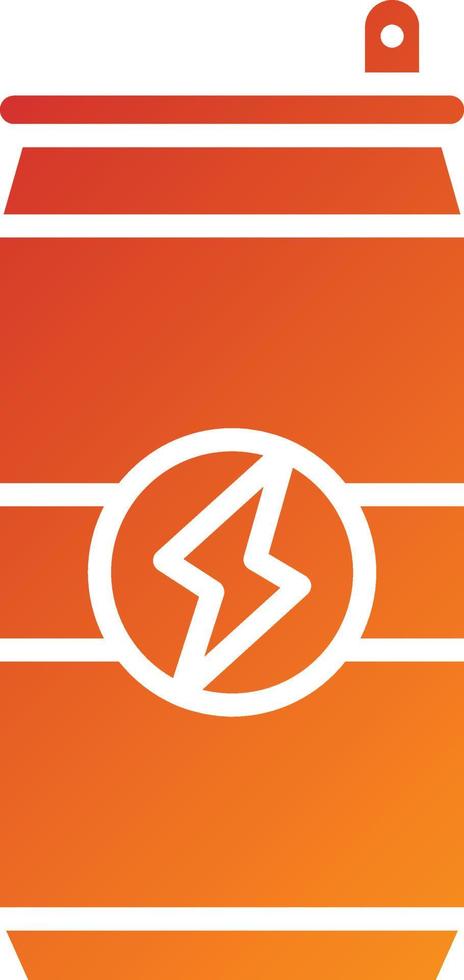Energy Drink Icon Style vector