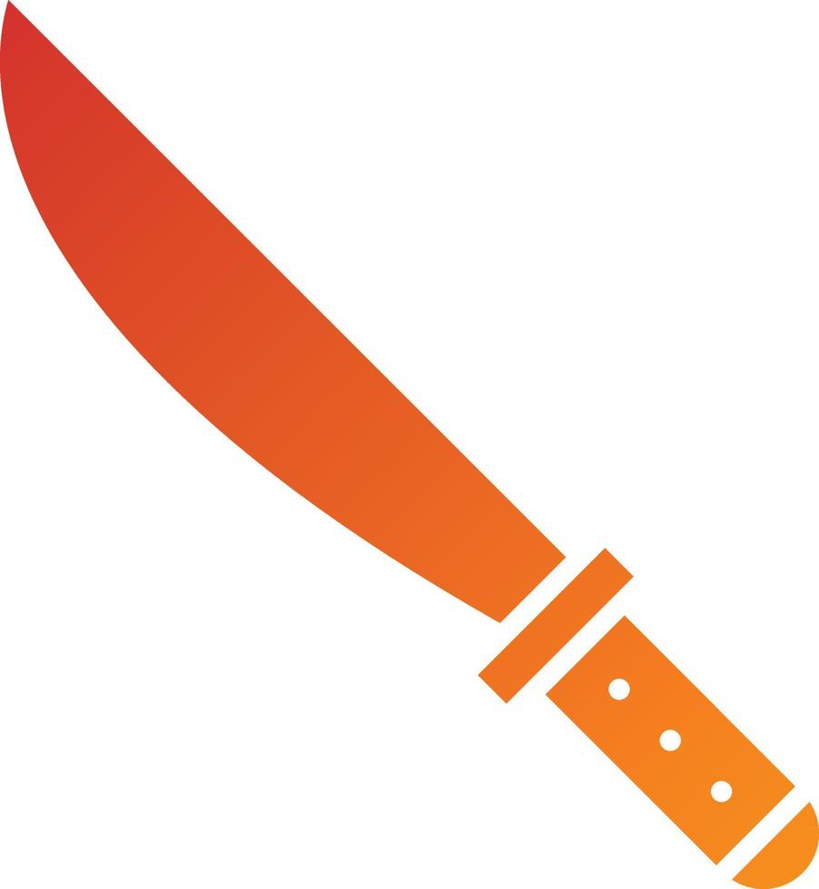 Melee Weapon Icon Style vector