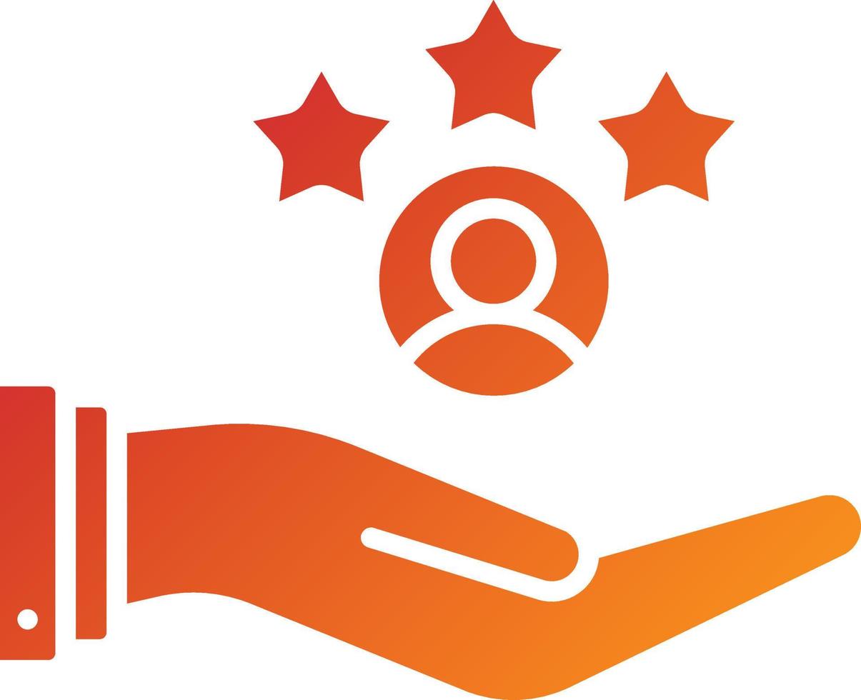 Customer Satisfaction Icon Style vector