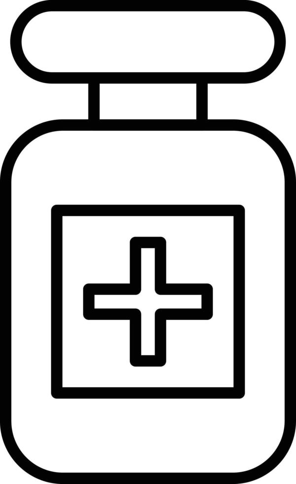 Medicine Outline Icon vector