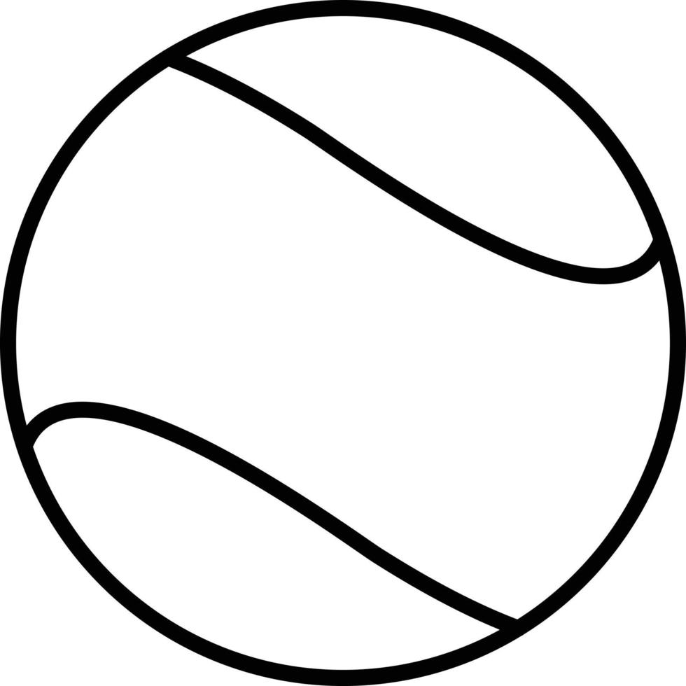 Ball Outline Icon vector