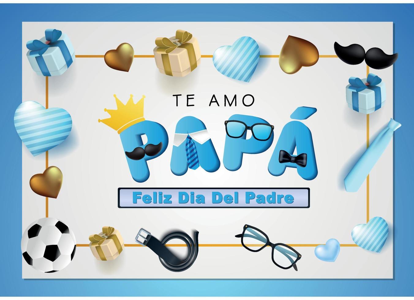 Father day for Brazil 9244533 Vector Art at Vecteezy
