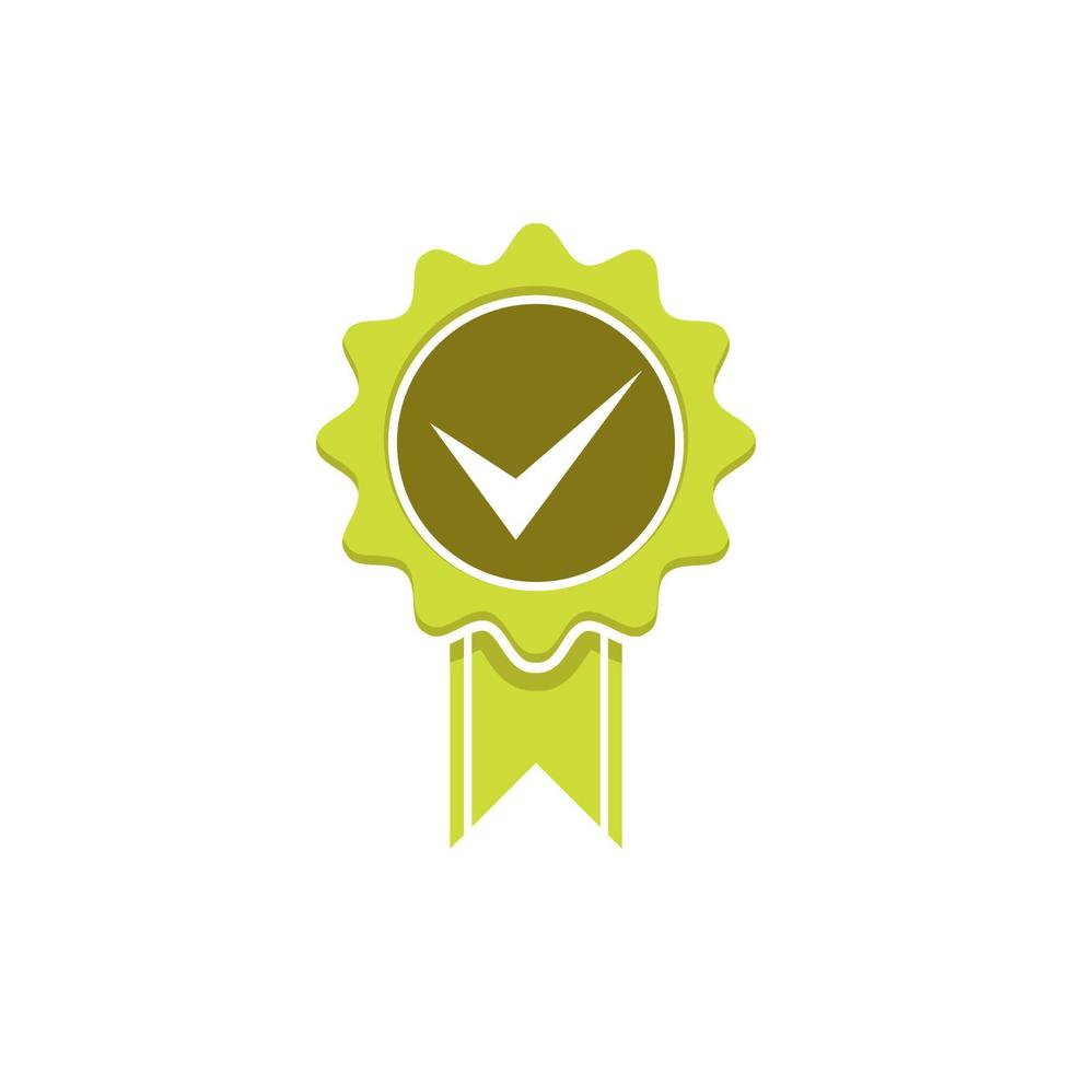 Approval check badge icon. Approval check badge vector design illustration. Approval check badge symbol.