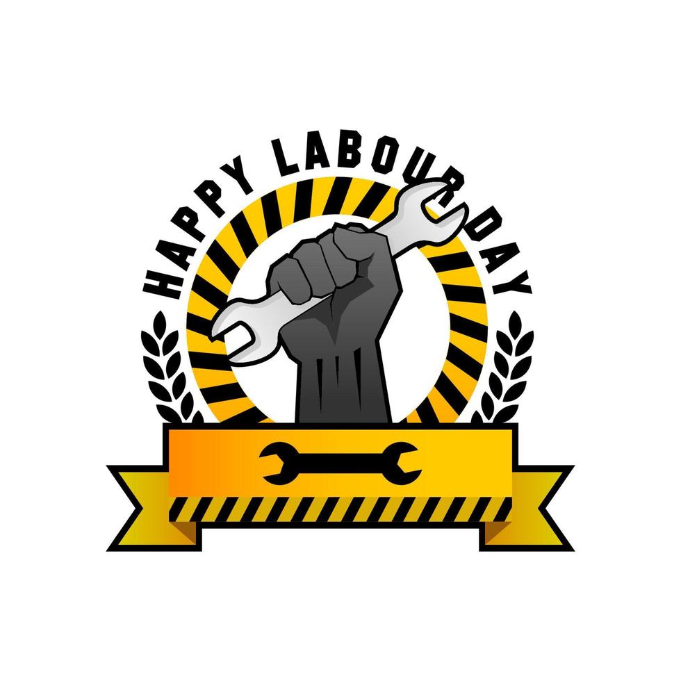 Labour day vector illustration. Labor day celebration. Labour day symbol.