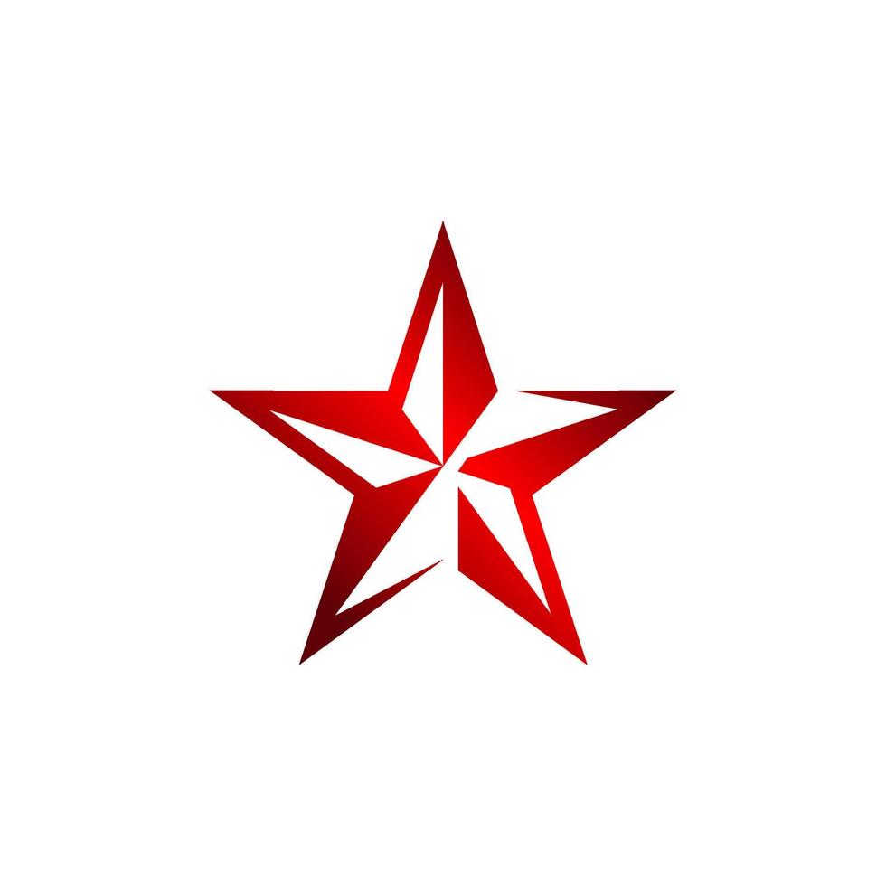 icono de estrella logotipo de estrella. ilustración vectorial estrella. símbolo de estrella vector