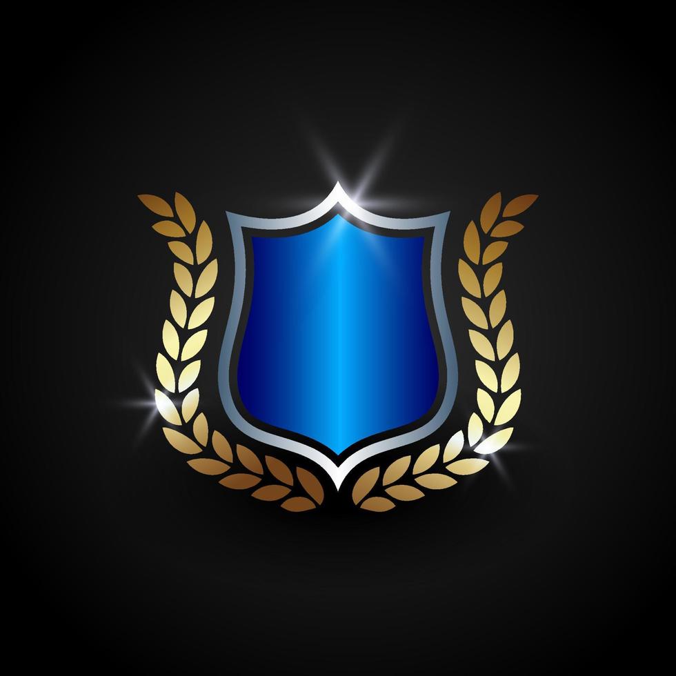 Shield icon. Shield guard vector illustration. Shield for security or protection symbol.