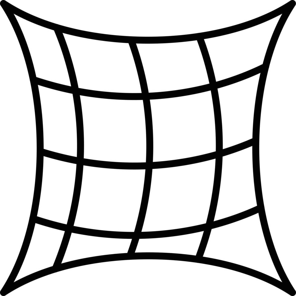 Net Outline Icon vector