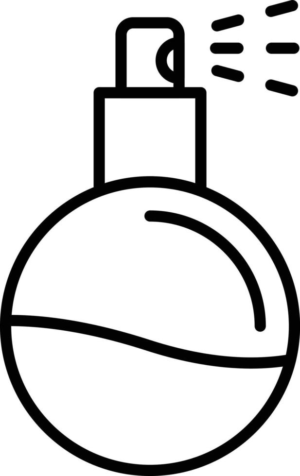 Spray Outline Icon vector