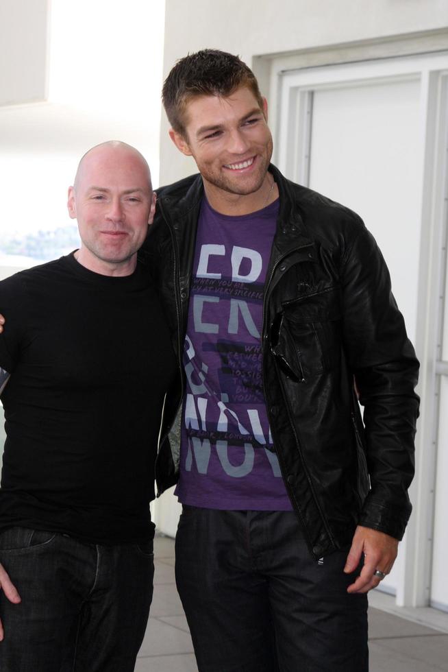 SAN DIEGO, JUL 22 - Steven S. DeKnight, Liam McIntyre at the 2011 Comic-Con Convention, Day 2 at San Diego Convention Center on July 22, 2010 in San DIego, CA photo