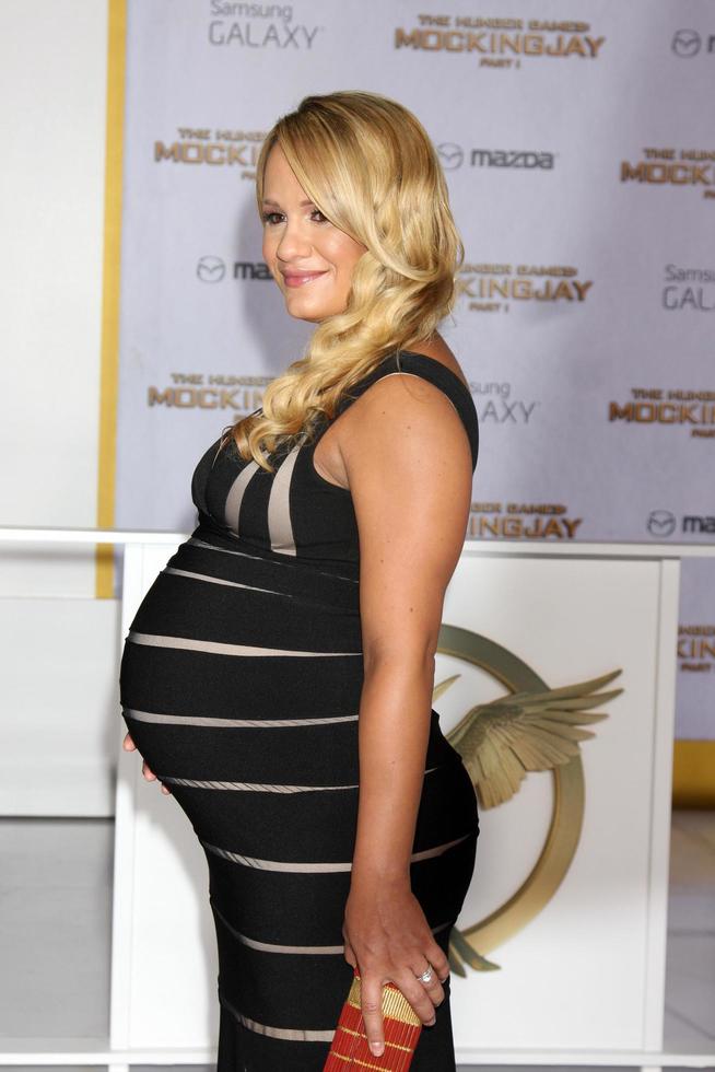 m LOS ANGELES, NOV 17 -  Jenn Brown at the The Hunger Games -  Mockingjay Part 1 Premiere at the Nokia Theater on November 17, 2014 in Los Angeles, CA photo