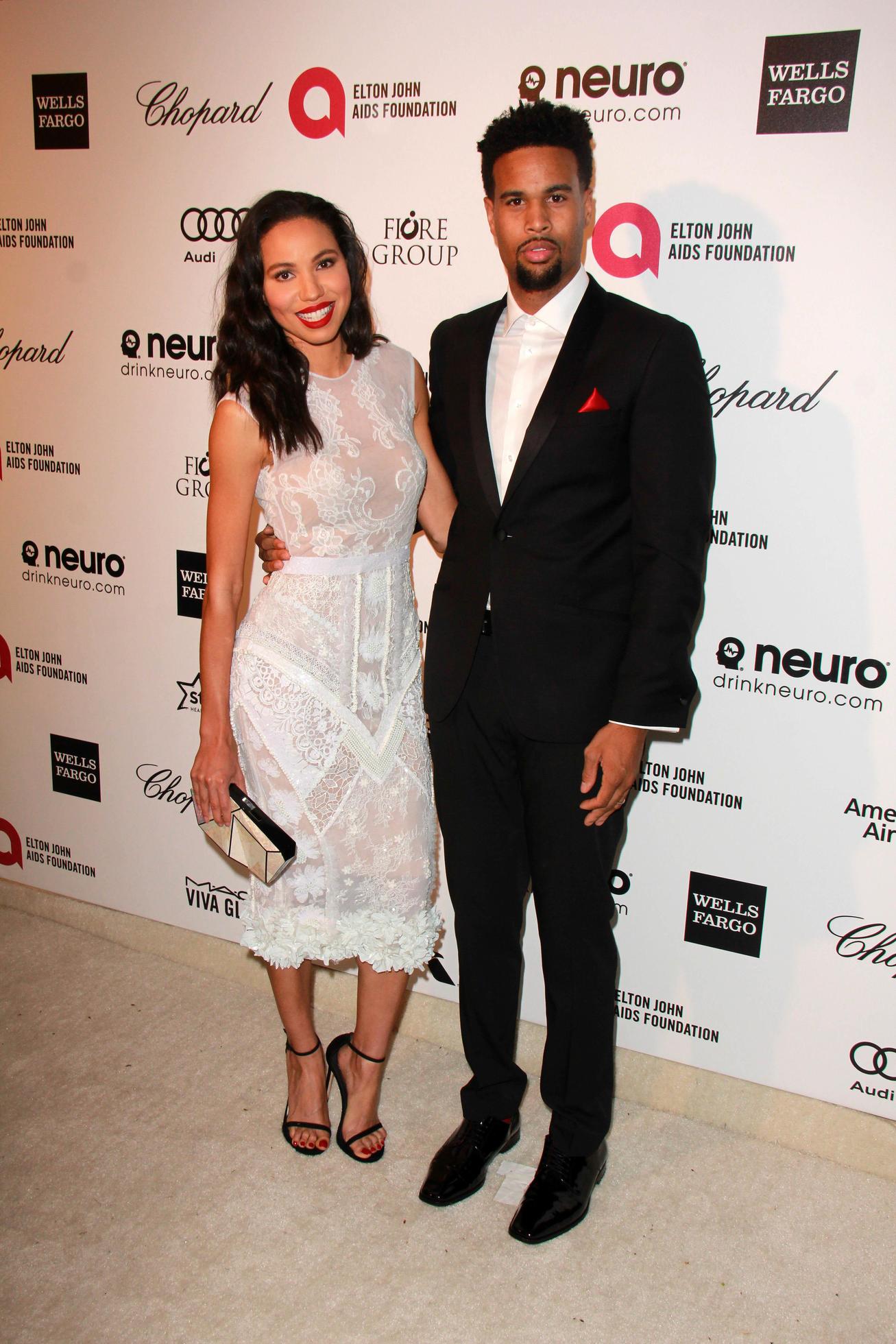 LOS ANGELES, FEB 22 Jurnee Smollett Bell, Josiah Bell at the Elton