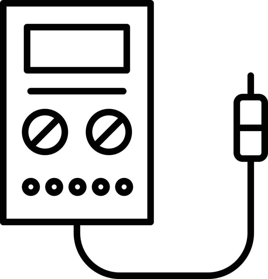 Tester Outline Icon vector