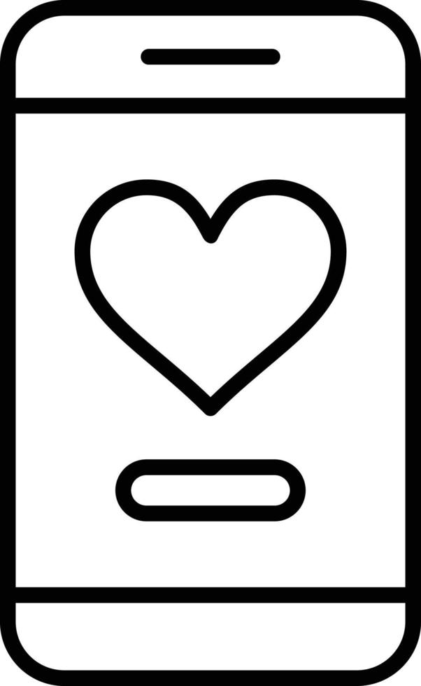 Online Donation Outline Icon vector