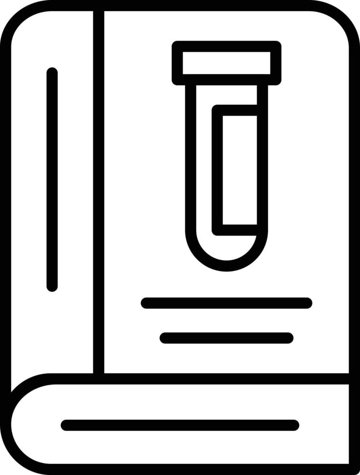 Book Outline Icon vector