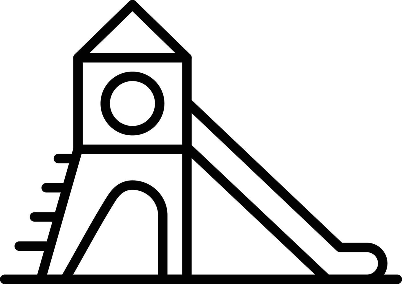 Playground Outline Icon vector