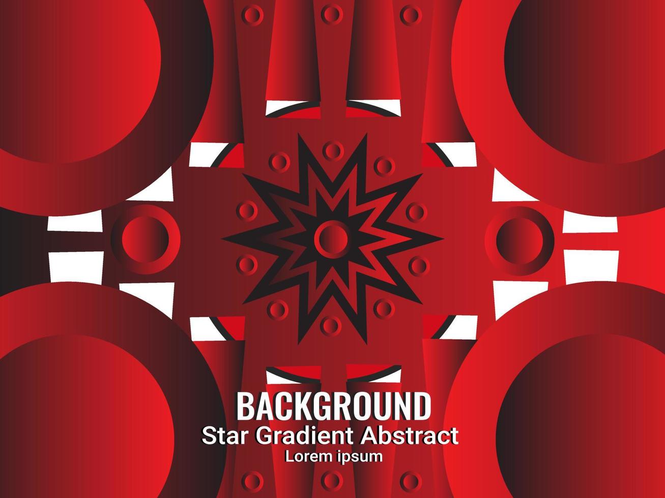 star gradient abstract background vector