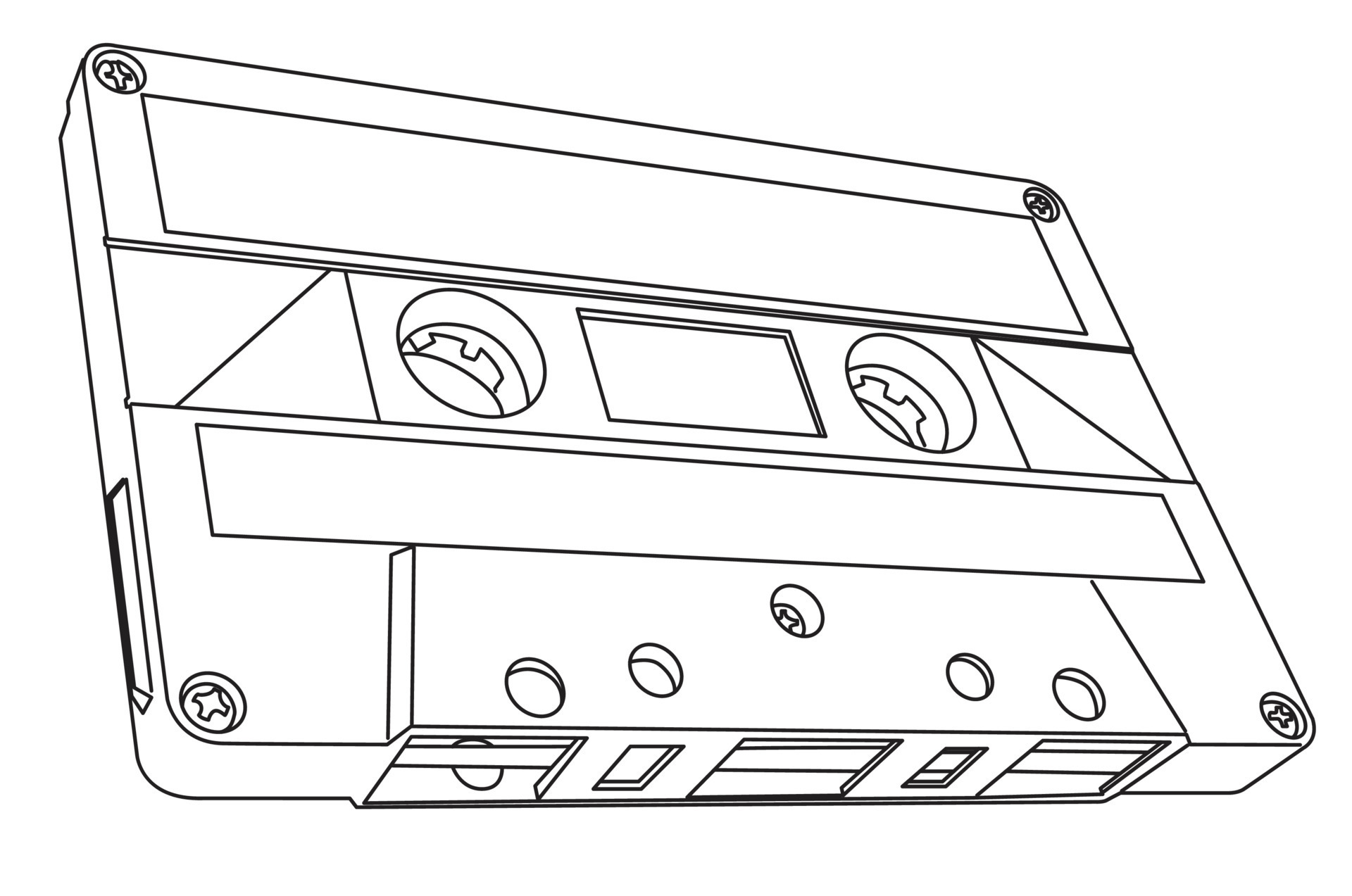 cassette drawing