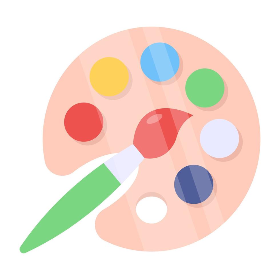 Trendy vector design of color palette