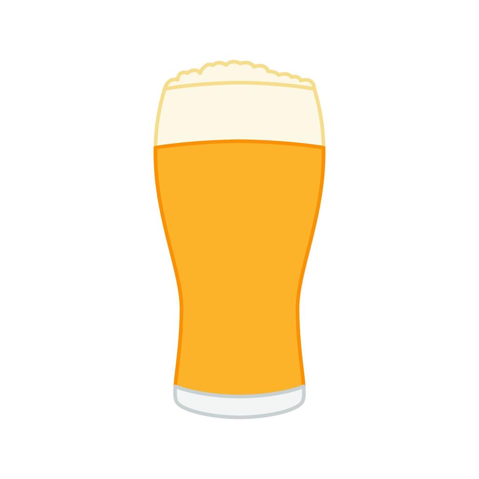 Beer isolated on white background. Vector illustration