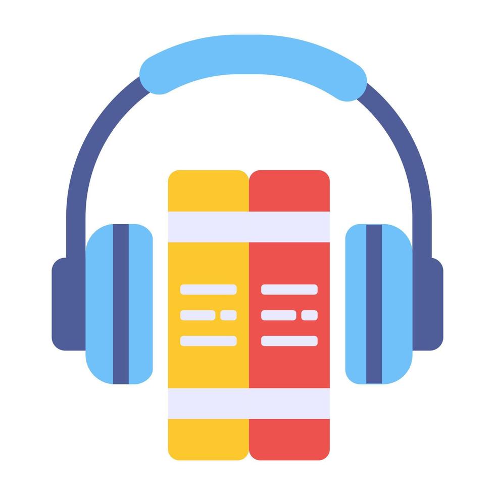 A Perfect design icon of audio course vector