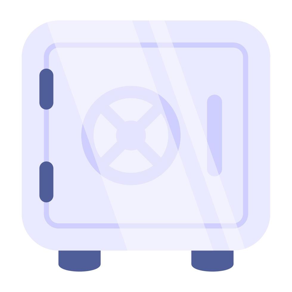 Modern design icon of bank vault vector