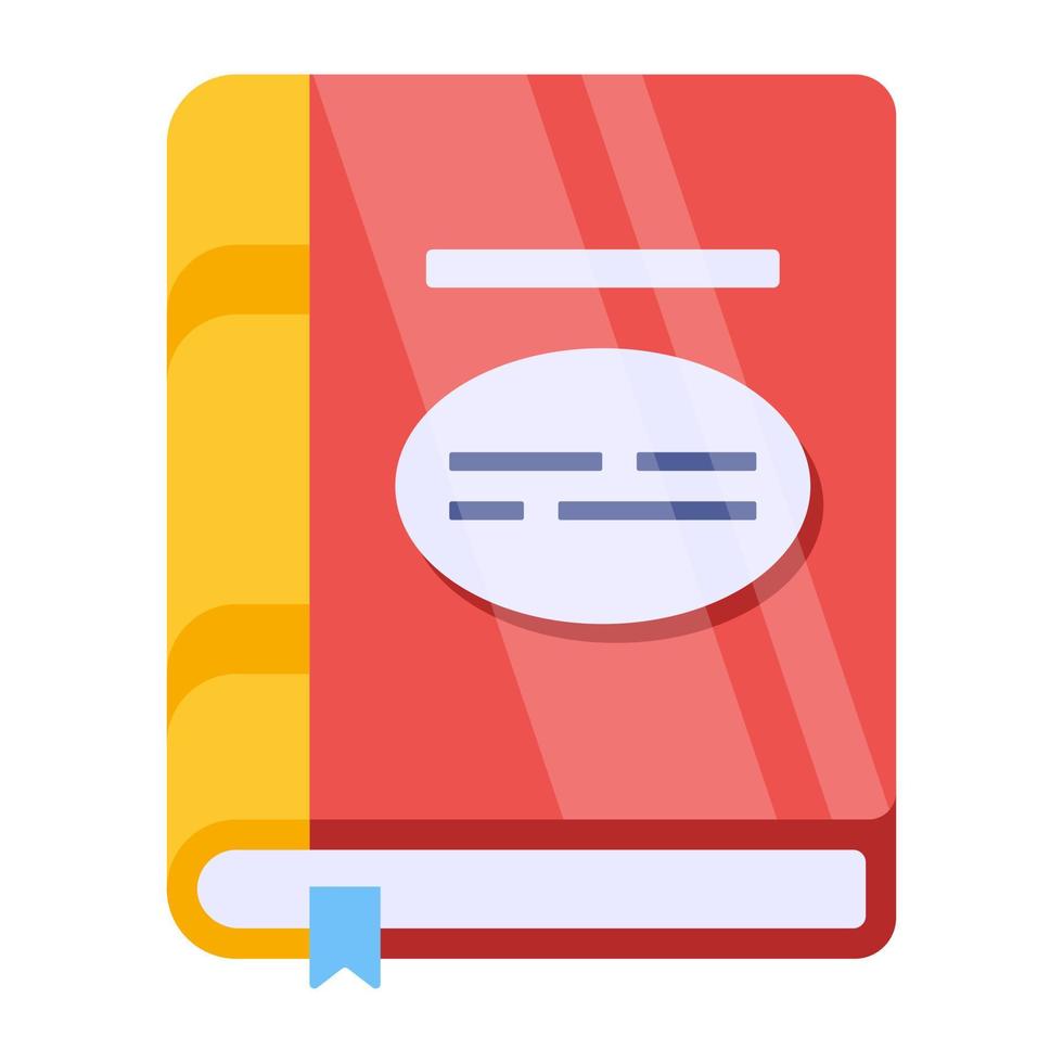 A creative design vector of booklet icon