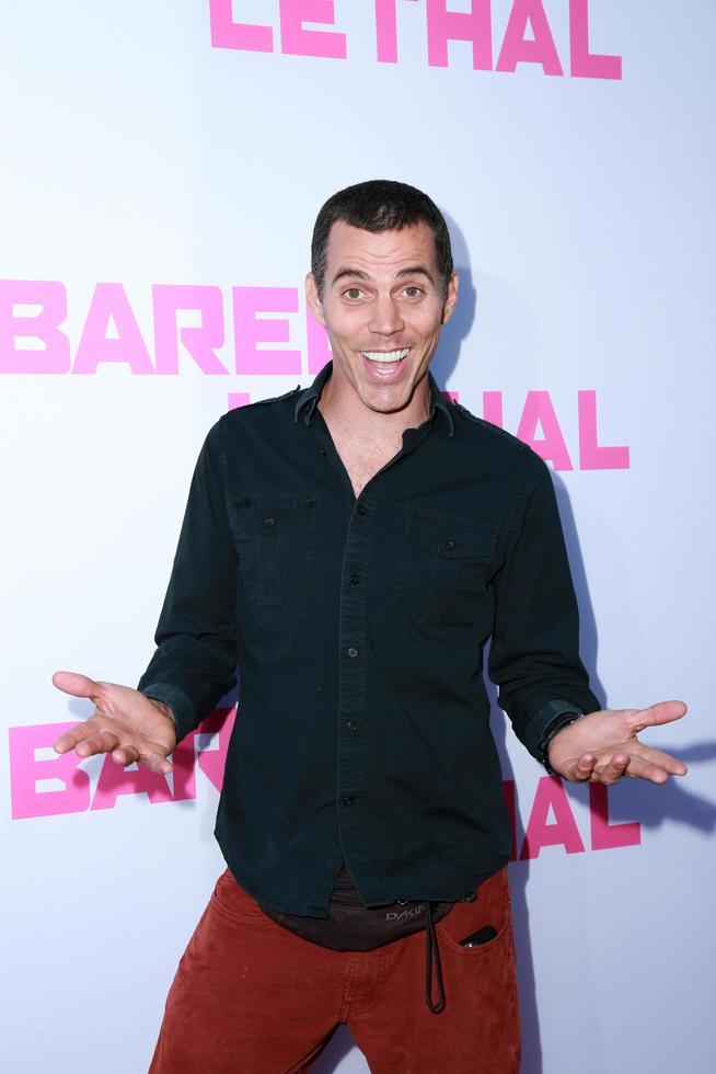 LOS ANGELES, MAY 27 - Steve-O at the Barely Lethal Los Angeles Screening at the ArcLight Hollywood Theaters on May 27, 2015 in Los Angeles, CA photo
