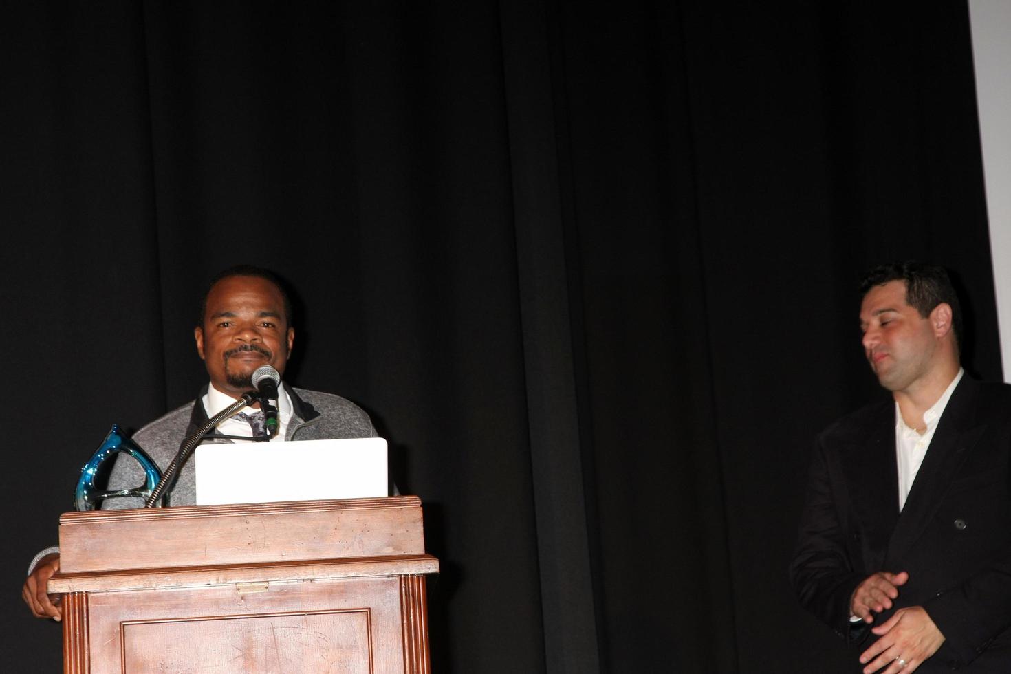 LOS ANGELES, SEP 25 - F. Gary Gray, Ron Truppa at the Catalina Film Festival Friday Evening Gala at the Avalon Theater on September 25, 2015 in Avalon, CA photo