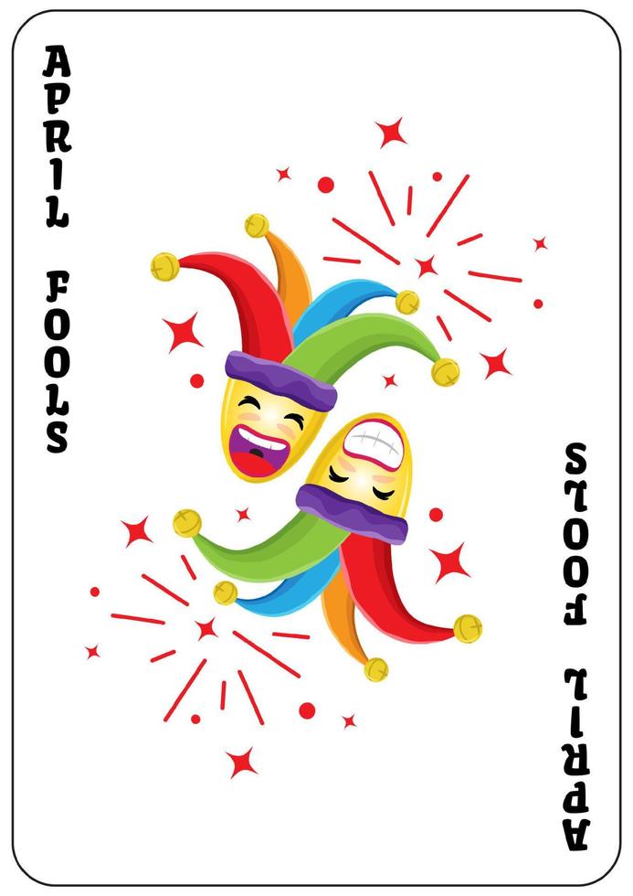 April Fools Day vector
