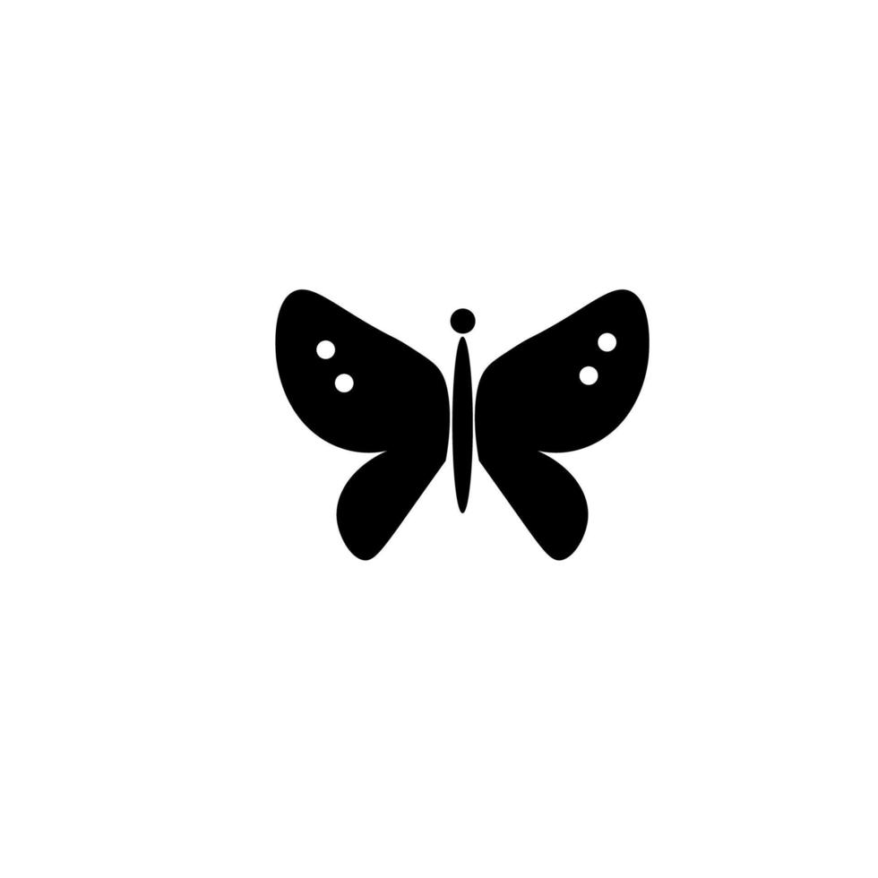 BUTTERFLY ICON ILUSTRATOR VECTOR