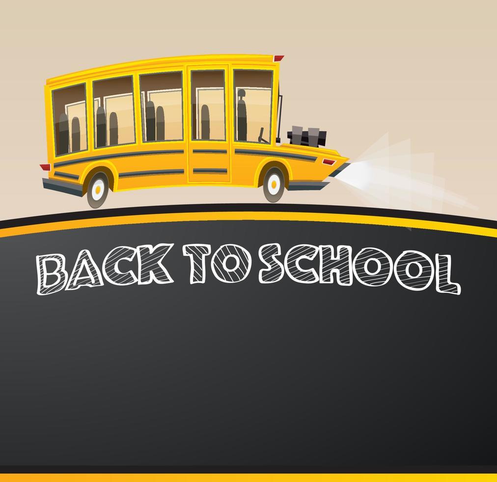School Bus. Vector Illustration