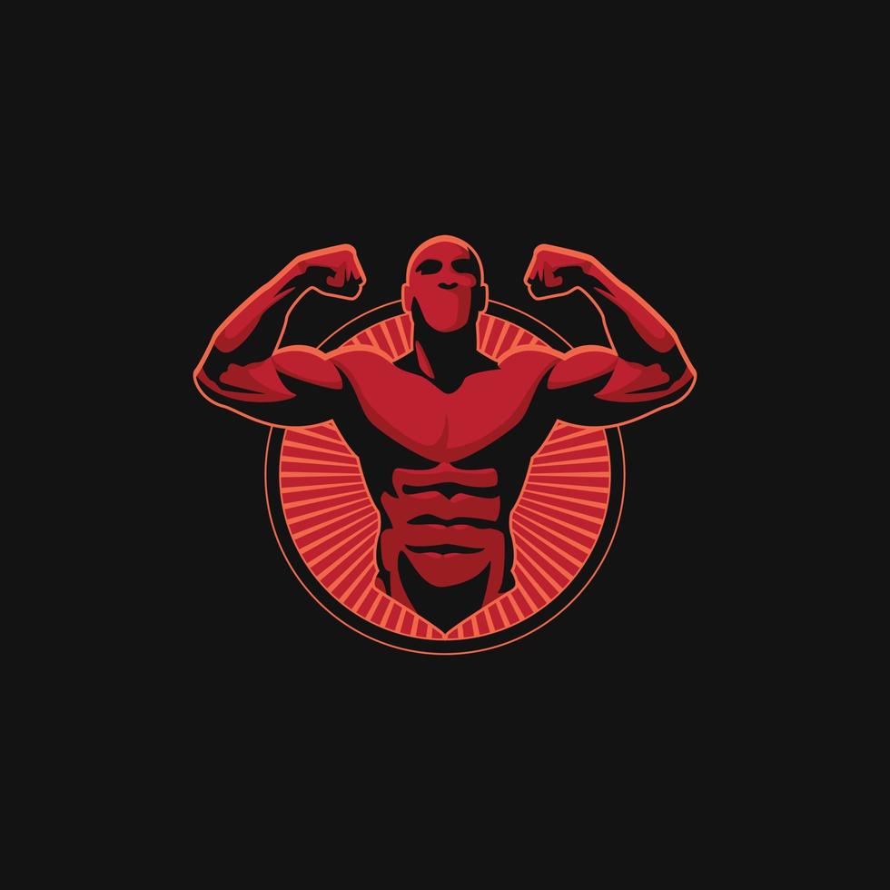 Gym Fitness Men vector