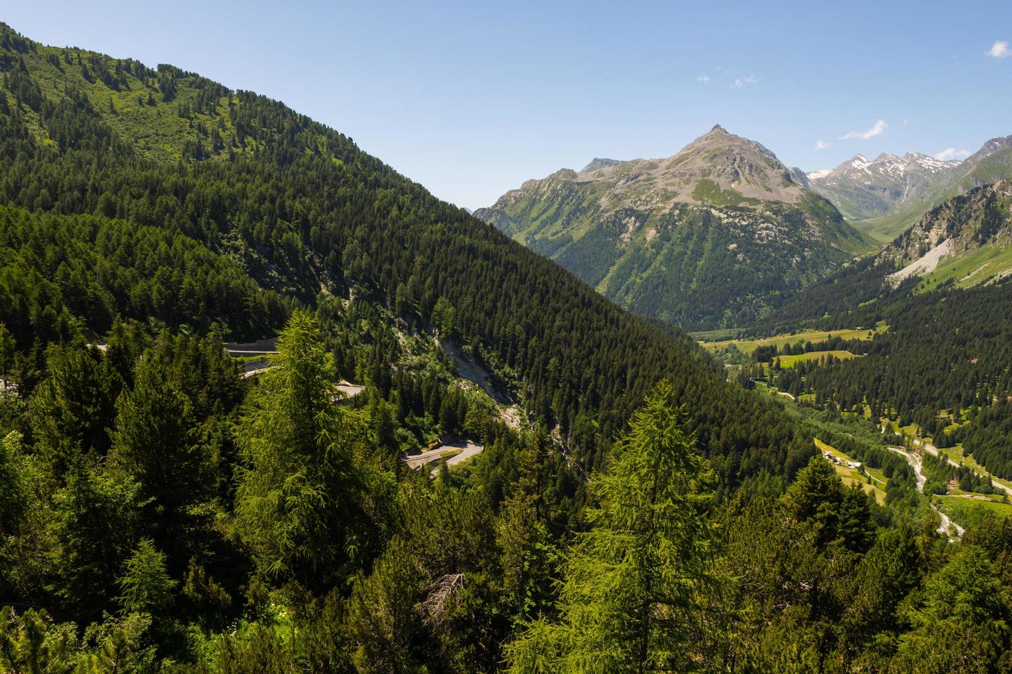View from Maloja pass photo