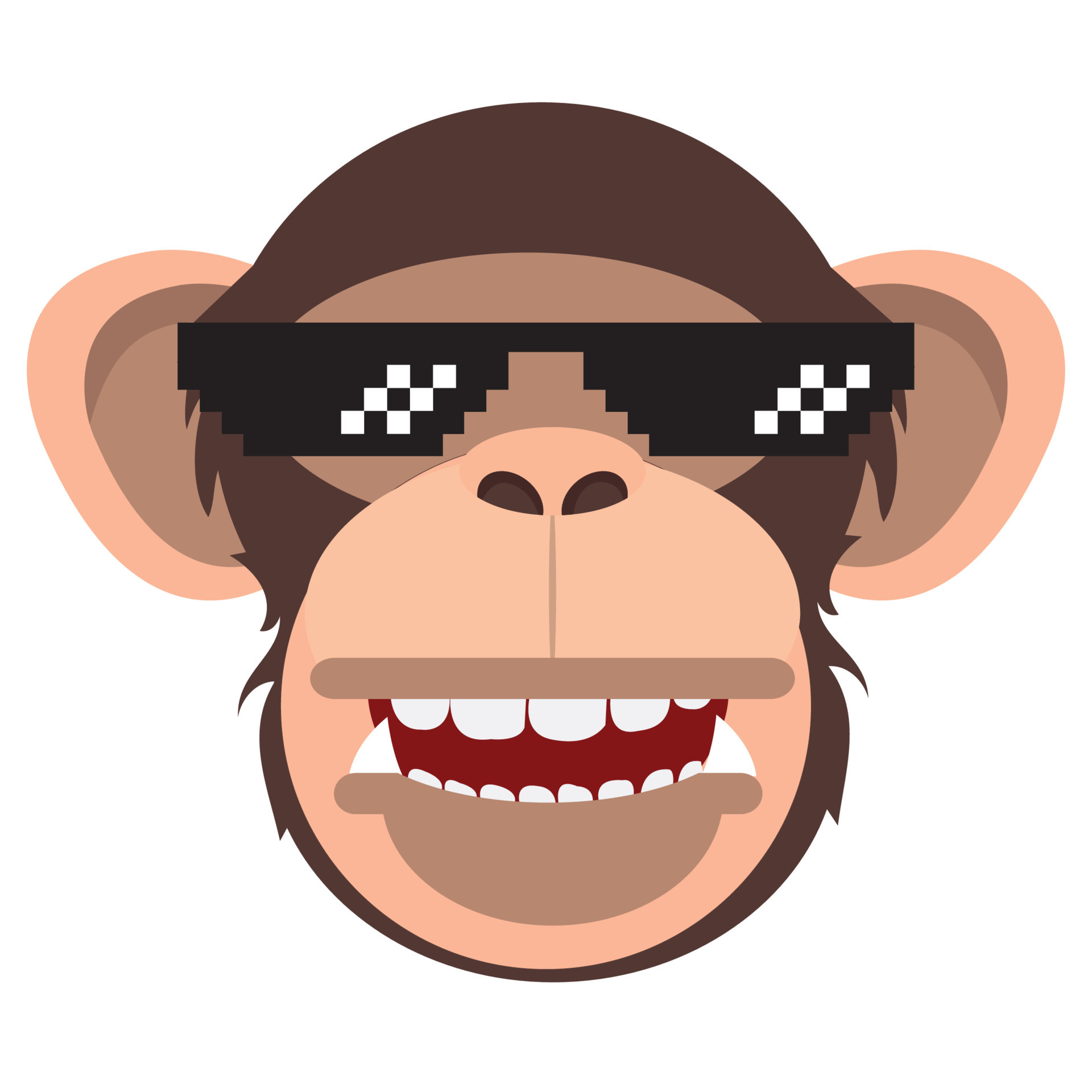 Konserveringsmiddel Spille computerspil svag Cool monkey wearing glasses vector 9252315 Vector Art at Vecteezy Konserveringsmiddel Spille computerspil svag Cool monkey wearing glasses vector 9252315 Vector Art at Vecteezy