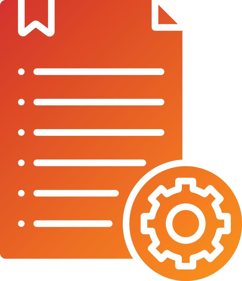 Application Process Icon Style vector