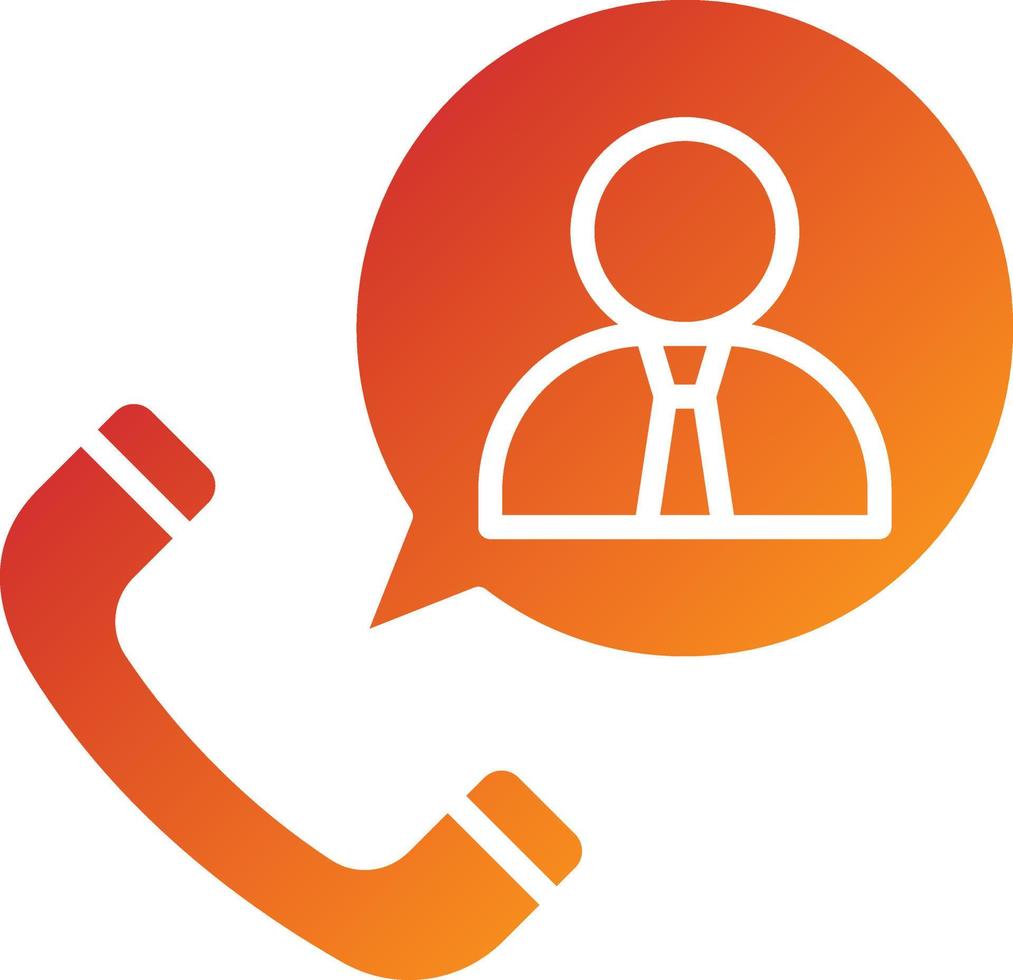 Contacting Candidates Icon Style vector