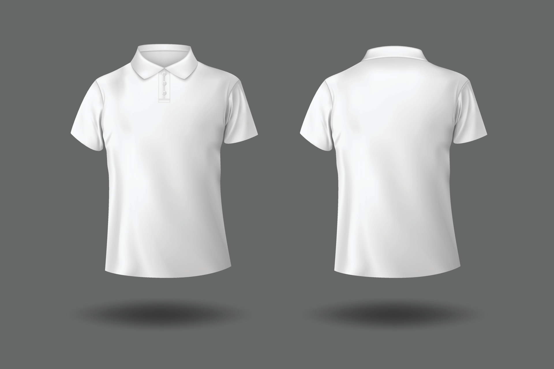 fortov Mose blanding White Polo Shirt Vector Art, Icons, and Graphics for Free Download
