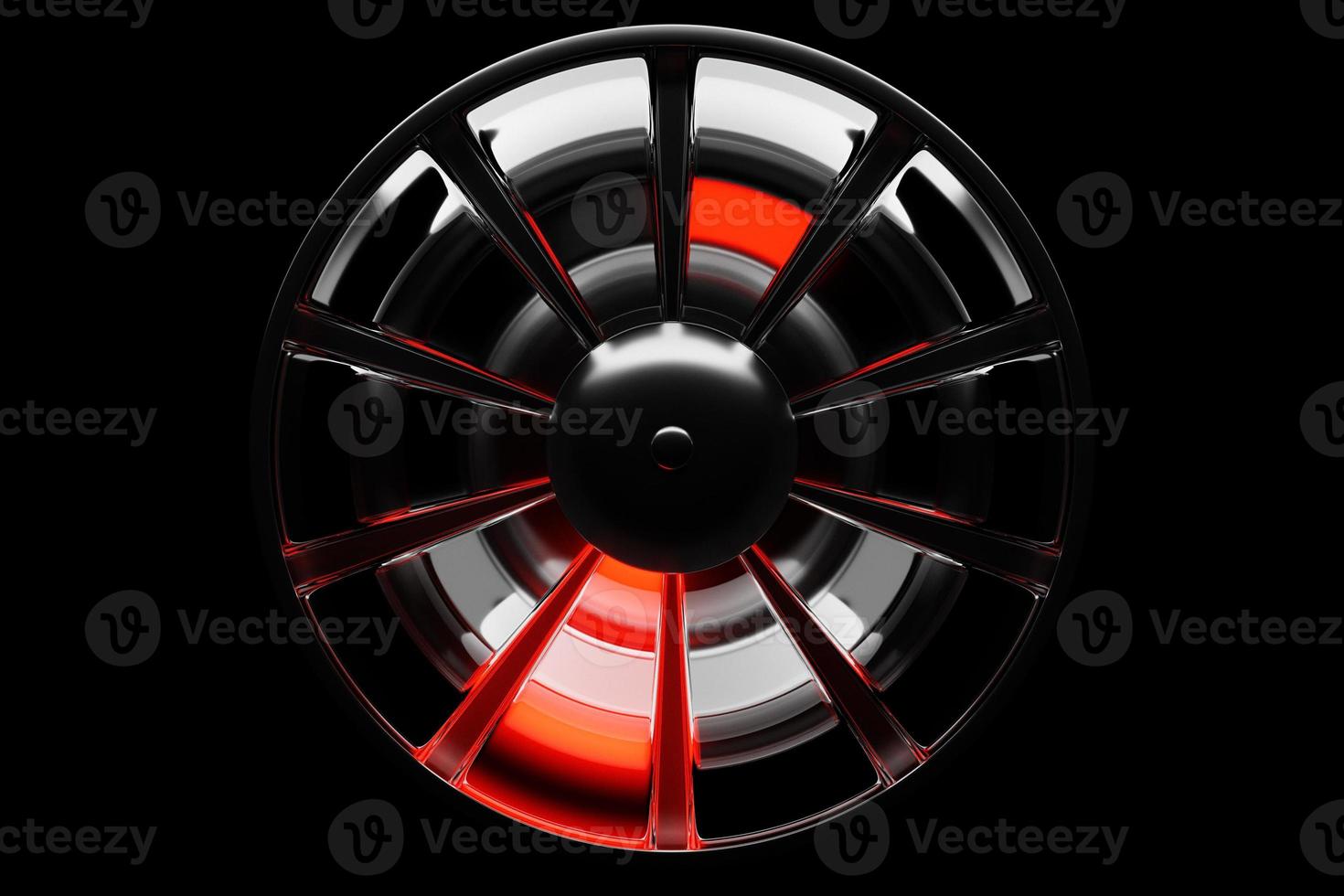 3D Illustration of a readiness display graph with a pointer to the minimum load. red zone photo