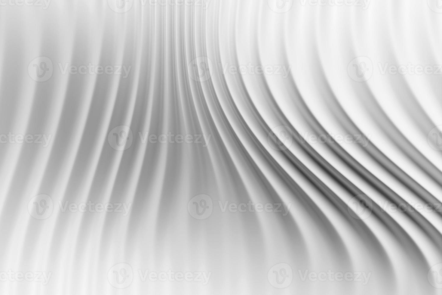 3d illustration of a classic white abstract gradient background with lines. PRint from the waves. Modern graphic texture. Geometric pattern. photo