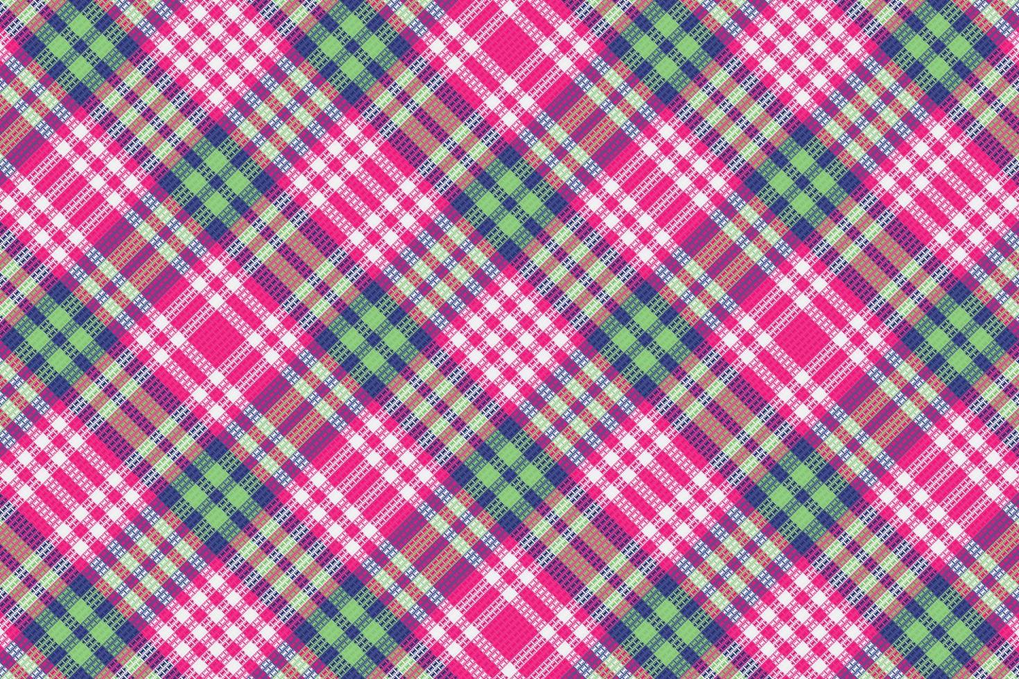 tartan plaid pattern with texture and retro color. vector